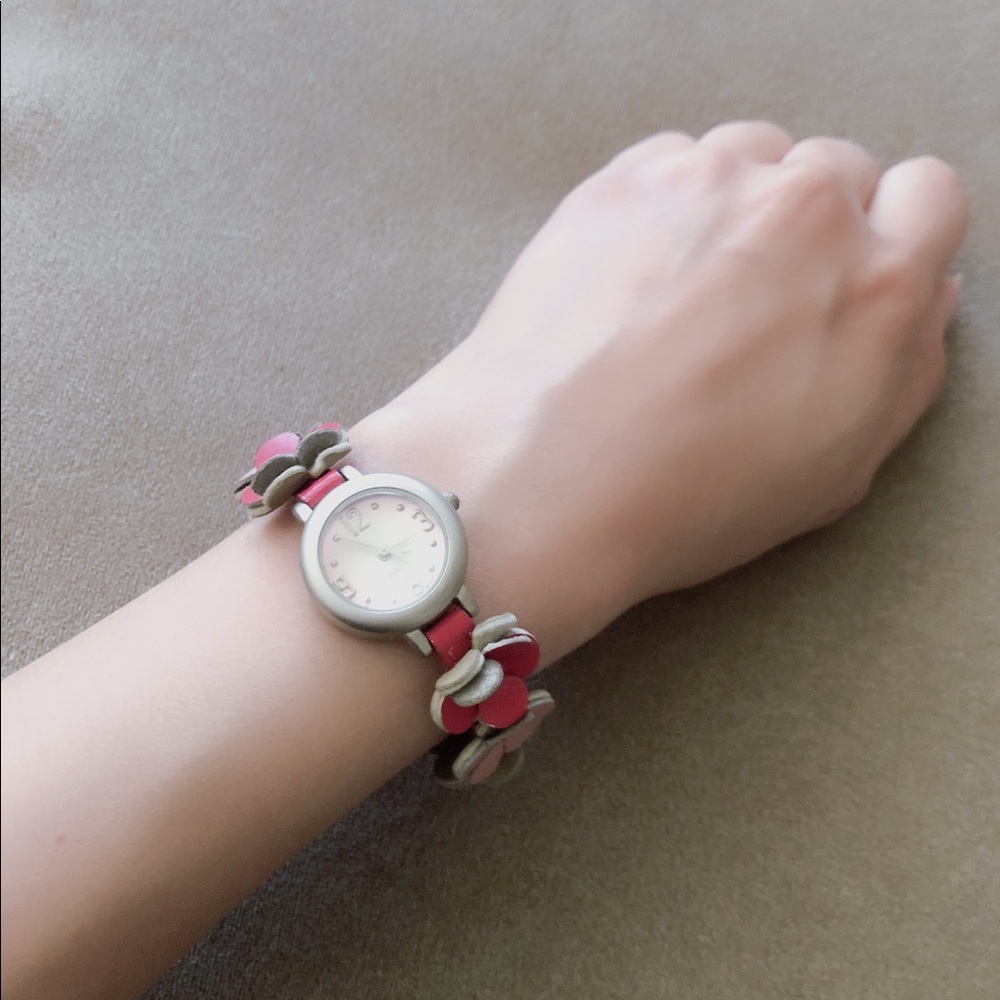 Stainless Steel Flower Watch
